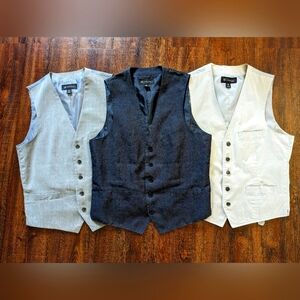INC Male Vests (3) size S
